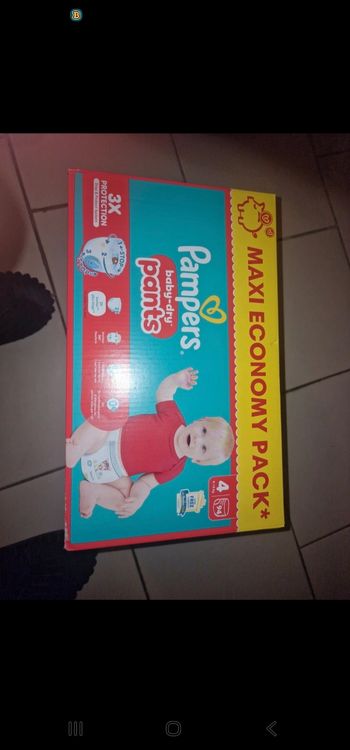 Couche culotte pampers