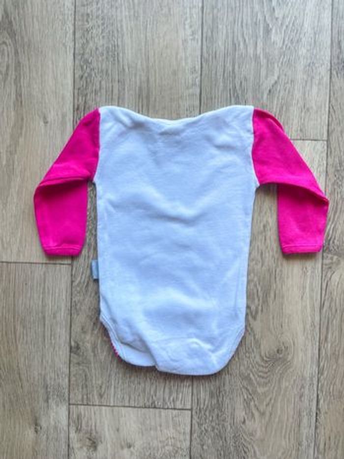 Lot bodys manches longues bébé fille taille 6 mois - photo numéro 3