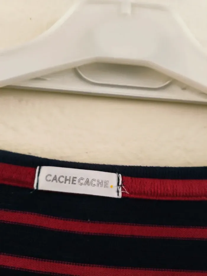 Pull rayé - Cache cache - taille 42 - photo numéro 5