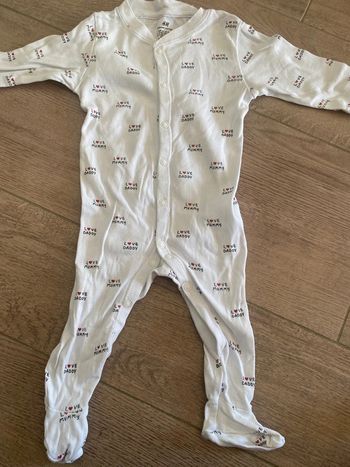 Lot de 2 pyjamas ML 3 mois