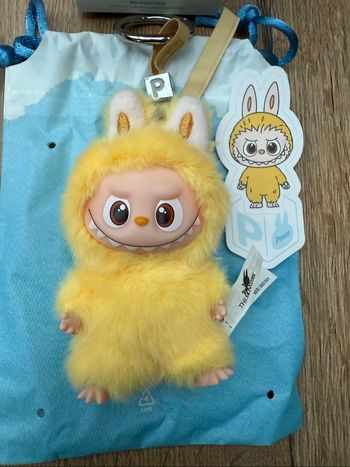 Labubu pin for love lettre P