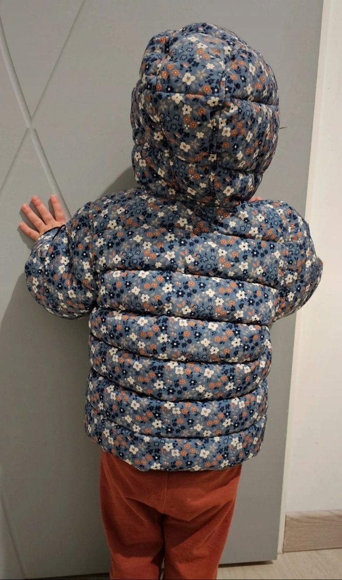 Doudoune matelassé imprimé floral Petit Bateau - photo numéro 4