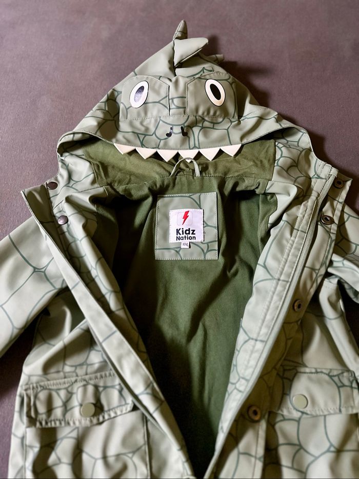 Manteau imperméable garçon Kidz Nation – Long – Taille 104cm - photo numéro 3