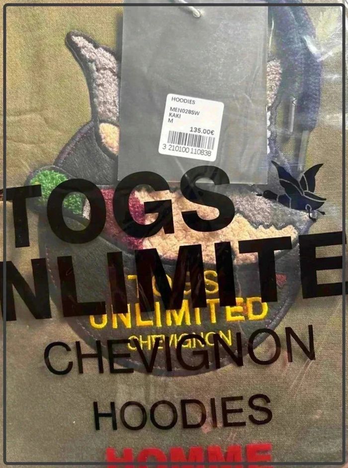 Pull édition limitée chevignon taille 38 neuf sous plastique - photo numéro 2