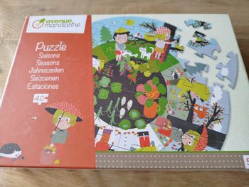 Puzzle rond