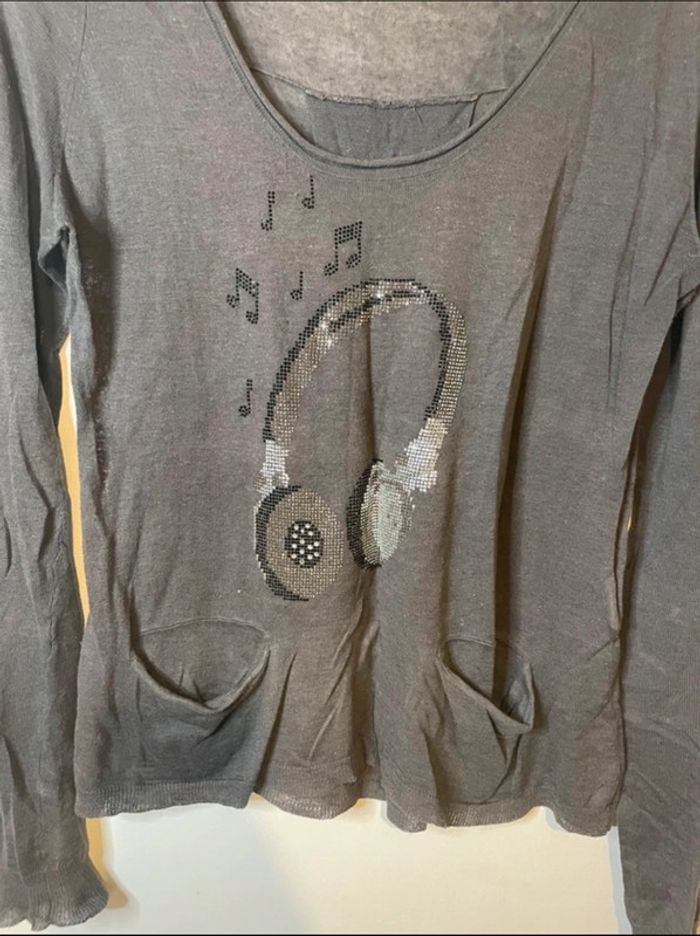 Blouse manches longues maje 38 femme - photo numéro 3