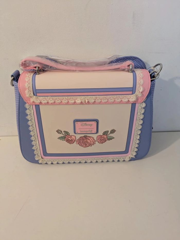 Sac bandoulière Loungefly - Minnie "Floral and Lace Ears - photo numéro 3