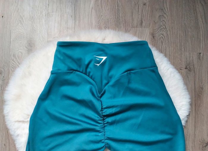 Gymshark legging turquoise taille S - photo numéro 3