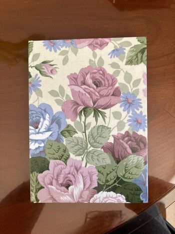 Bloc note floral