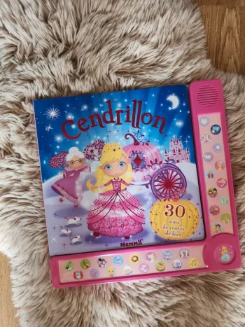 Livre musical cendrillon