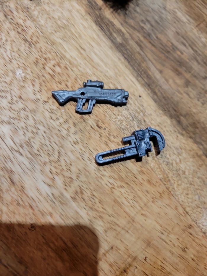 Lot miniature taille poupée arme et clé bricolage - photo numéro 2