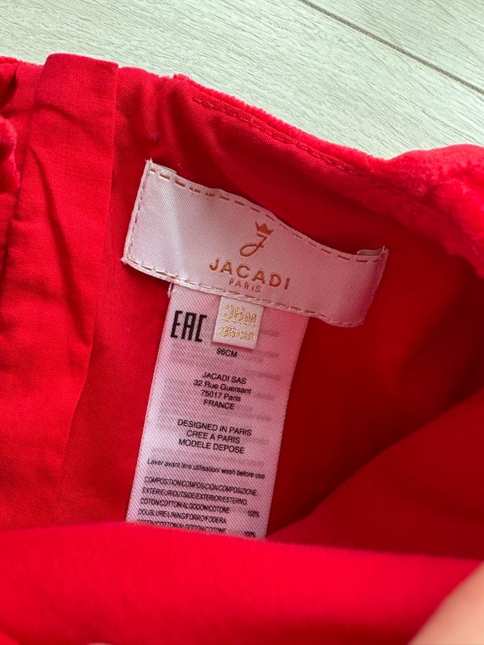 Magnifique robe rouge collection Noël Jacadi - photo numéro 6