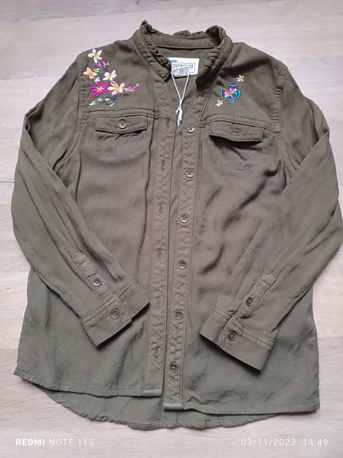 Chemise manches longues