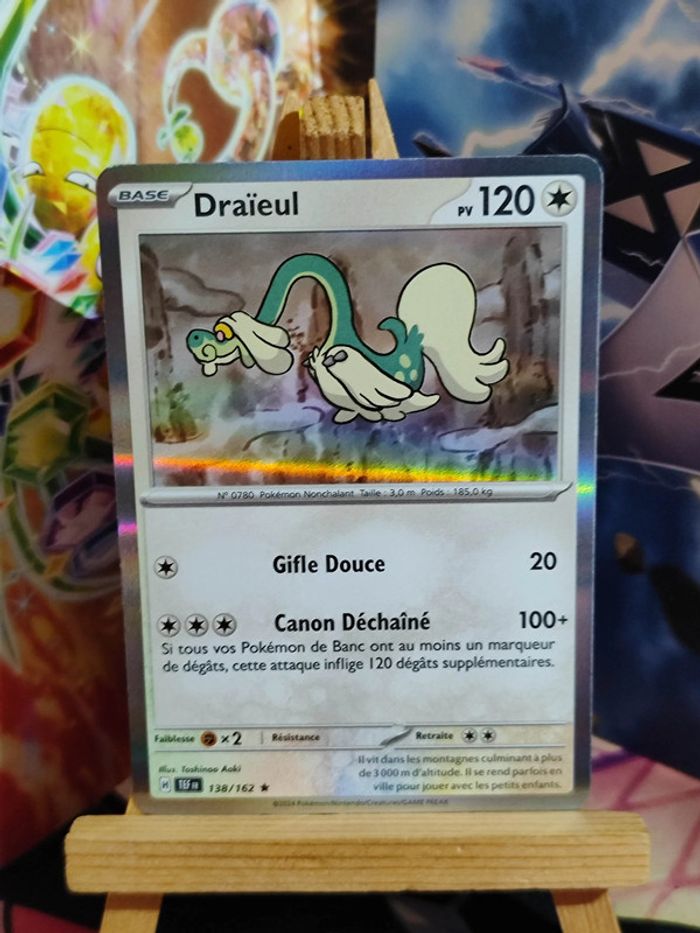 Draïeul holo rare 138/162 Forces Temporelles