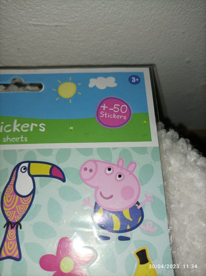 Stickers Peppa Pig - photo numéro 2