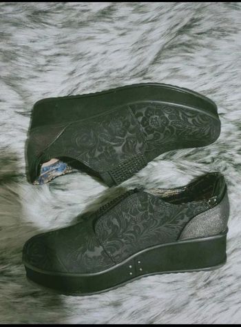 Mocassins compensés