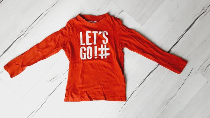 Vêtement garçon tee-shirt manches longues rouge In extenso 5 ans