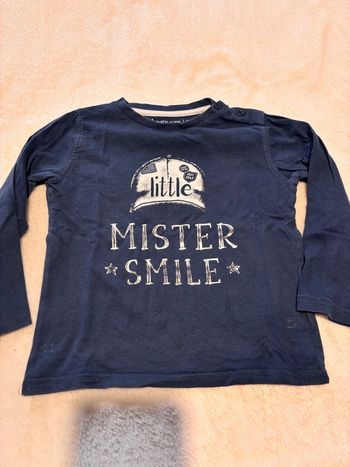 🌸T-shirt manche longue marine 3 ans 🌸