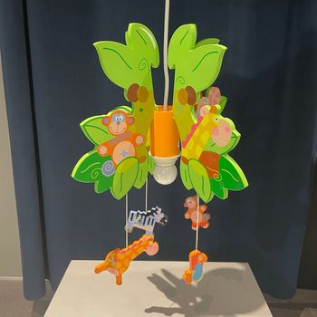 Lustre enfant animaux de la savane