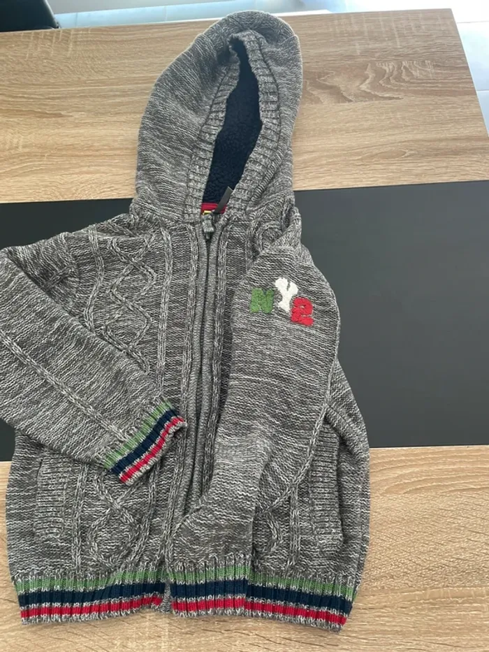 Gilet zippé 5 ans - photo numéro 2