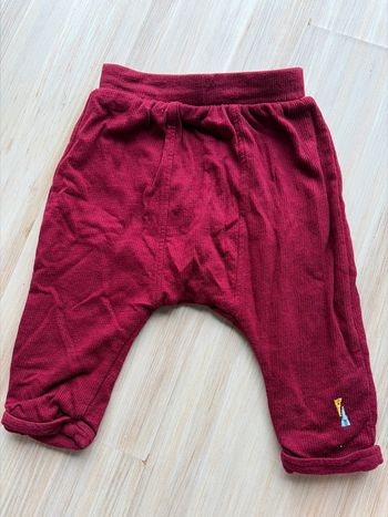 Pantalon mixte 18 mois orchestra côtelé