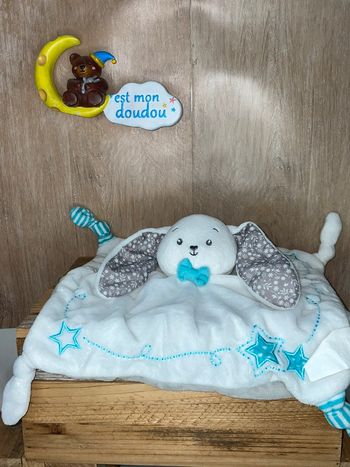 HAL07 doudou lapin 🐰 pat & ripaton