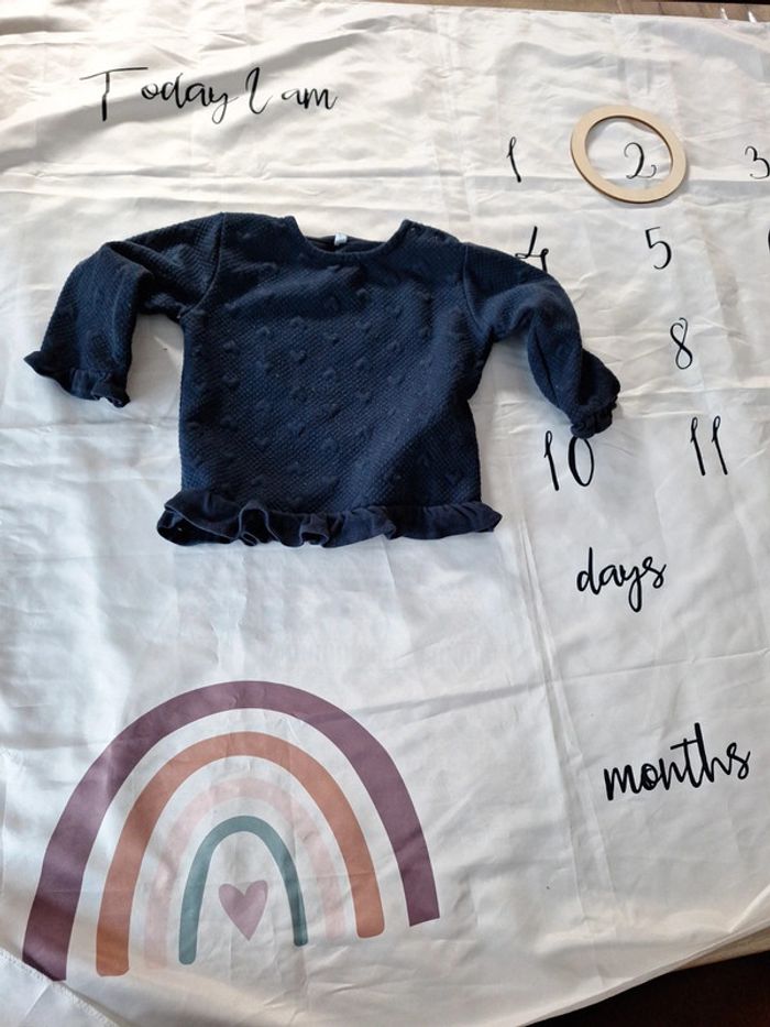 Pull bleu