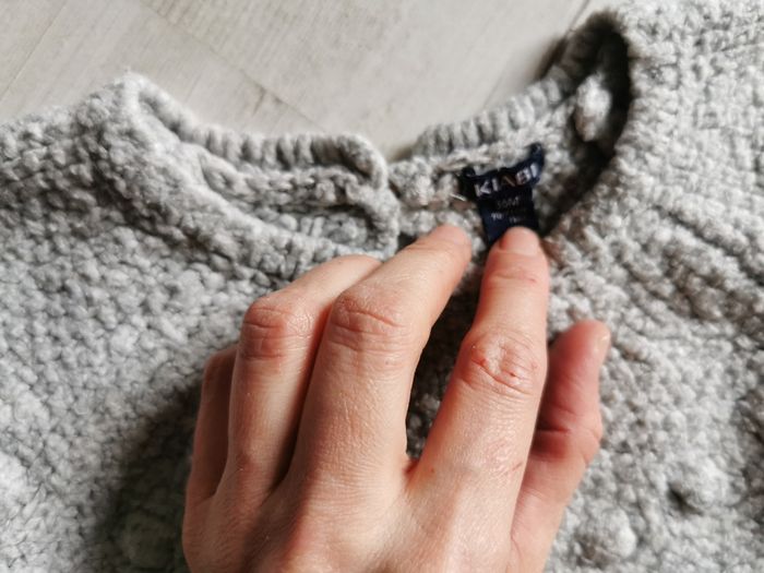 Pull gris 3 ans kiabi - photo numéro 3