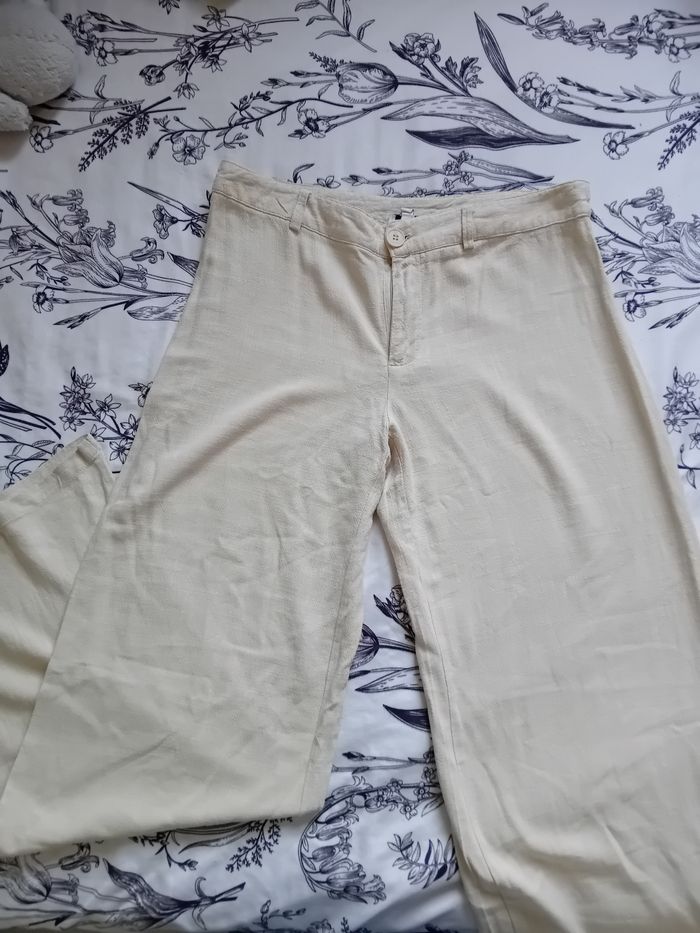 Pantalon en lain