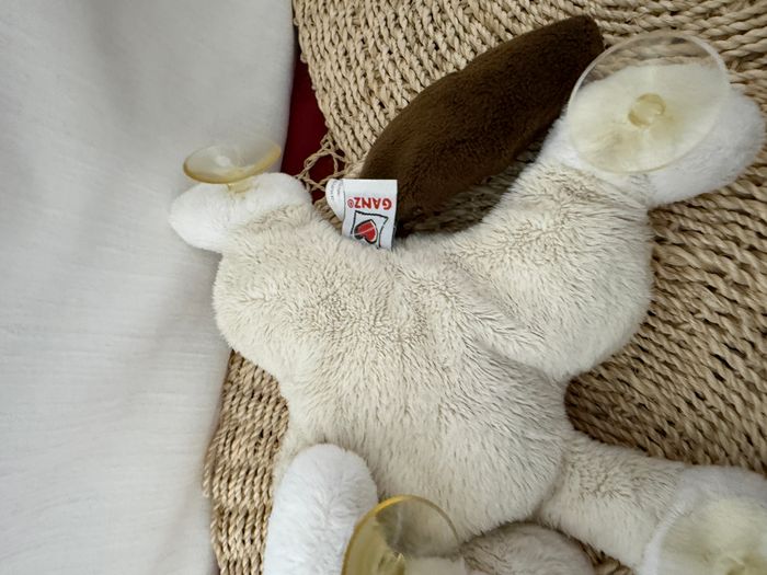 Peluche Chat Grumpy Cat Ganz avec ventouses pour fenêtre - photo numéro 4