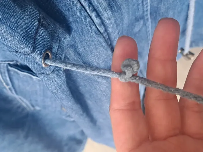 Manteau doudoune effet jean en extérieur Taille 4 Elyne - photo numéro 10