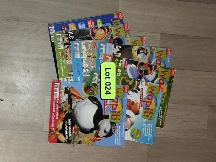 Lot de 7 magazines Wapiti année 2008 L024  7584488818