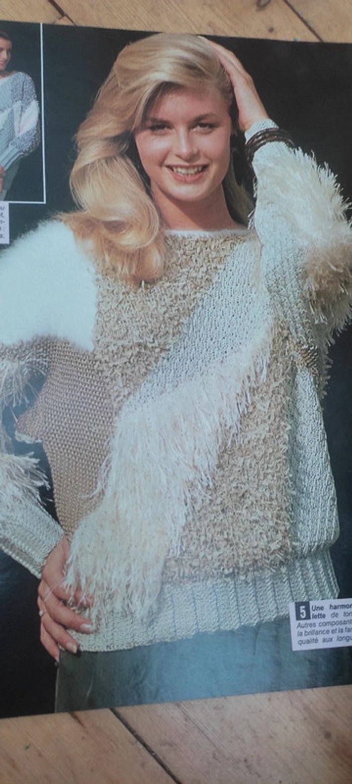 Catalogue tricot Sandra vintage avril 1989 - photo numéro 5