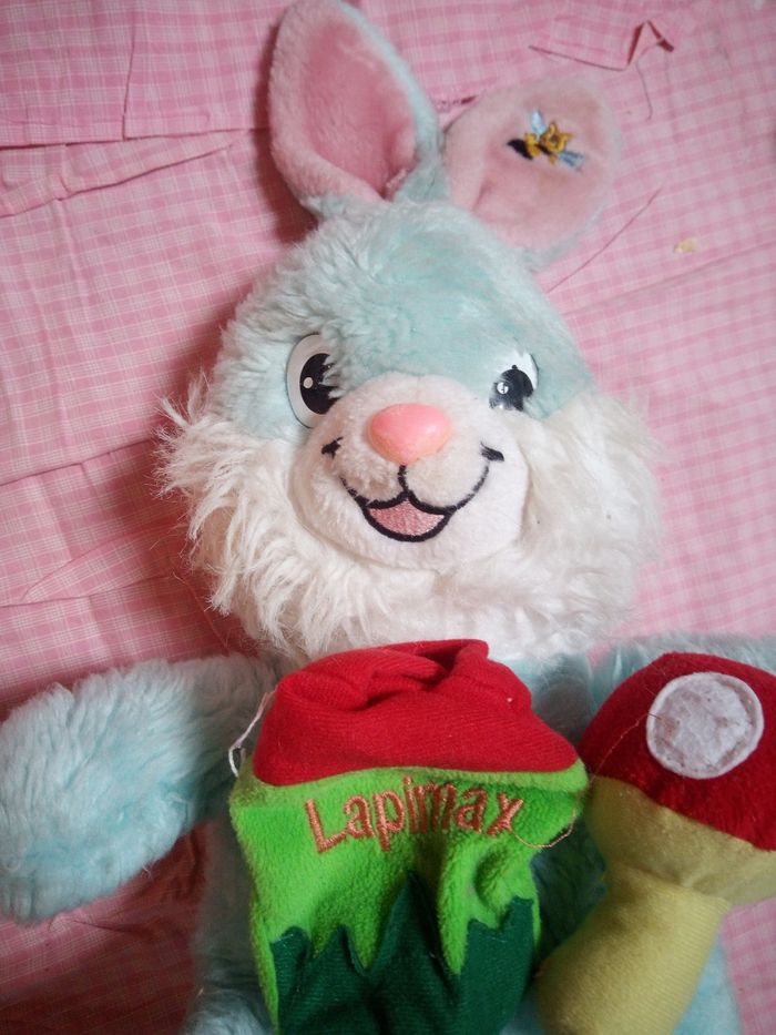 Peluche lapin - photo numéro 2