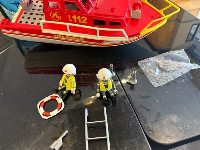 Bateau playmobil pompier - photo numéro 3
