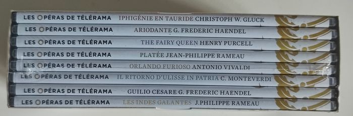 Beau coffret DVD, neuf, Telerama "Les Opéras de Gluck Haendel Monteverdi Rameau Purcell Vivaldi" - photo numéro 4