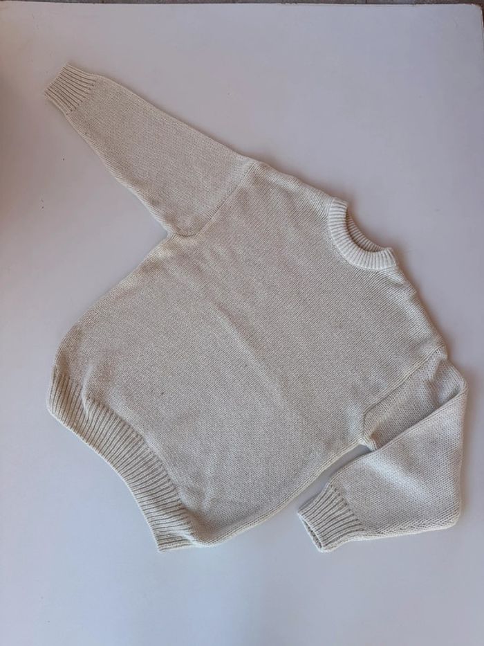 Pull Capten city taille XL beige - photo numéro 3