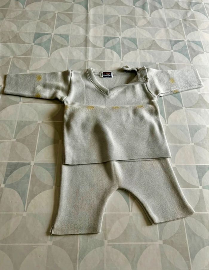 Ensemble garçon - bébé - 6 mois - neuf - Duger/ La Mar Maille - photo numéro 4