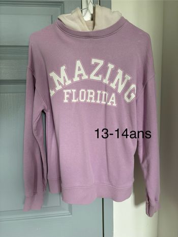 Pull sweat à capuche