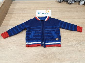 Gilet garçon 6mois