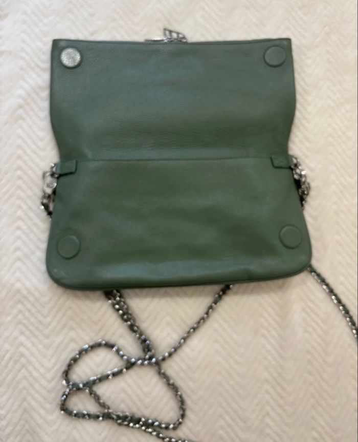 Sac rock cuir vert d eau zadig et voltaire - photo numéro 2