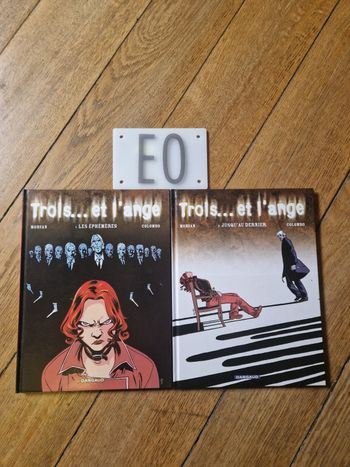 Lot de 2 bd trois et l ange tome 1 et 2 en eo