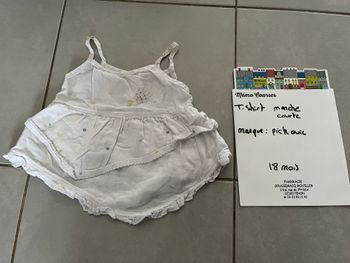 T shirt fille 18 mois