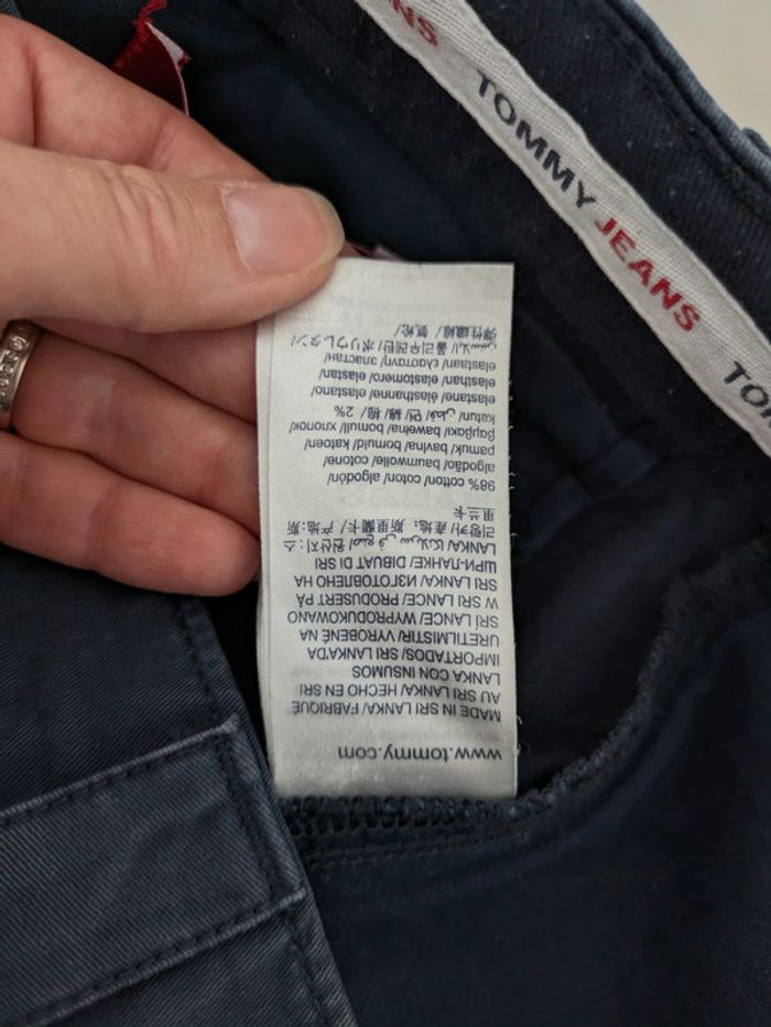 Pantalon marine - Tommy Hilfiger - taille 38 - photo numéro 6