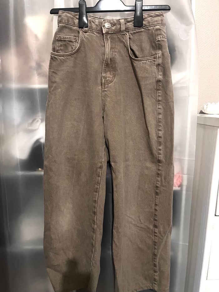 Jean Marron Large Pull & Bear
