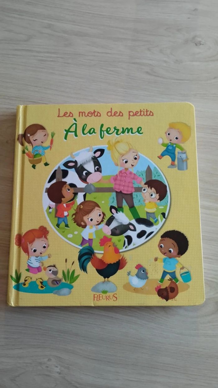 Les mots des petits à la ferme