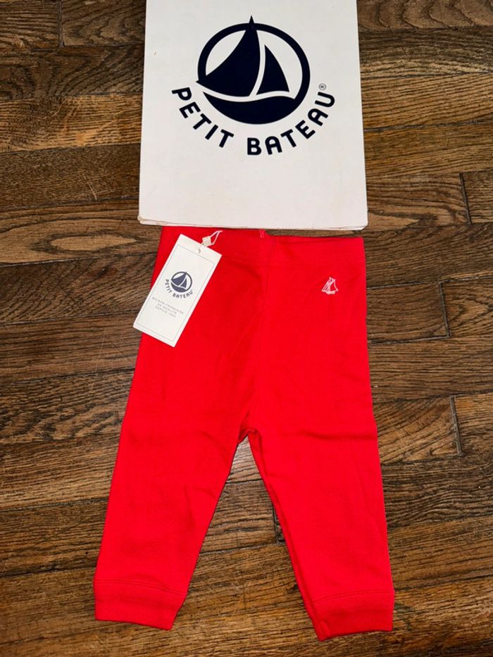 Legging petit bateau 6 mois Neuf avec étiquette