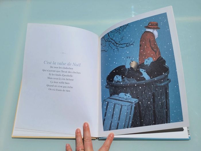 Livre grand format Valse de Noël, Grasset jeunesse, Boris Vian - photo numéro 5