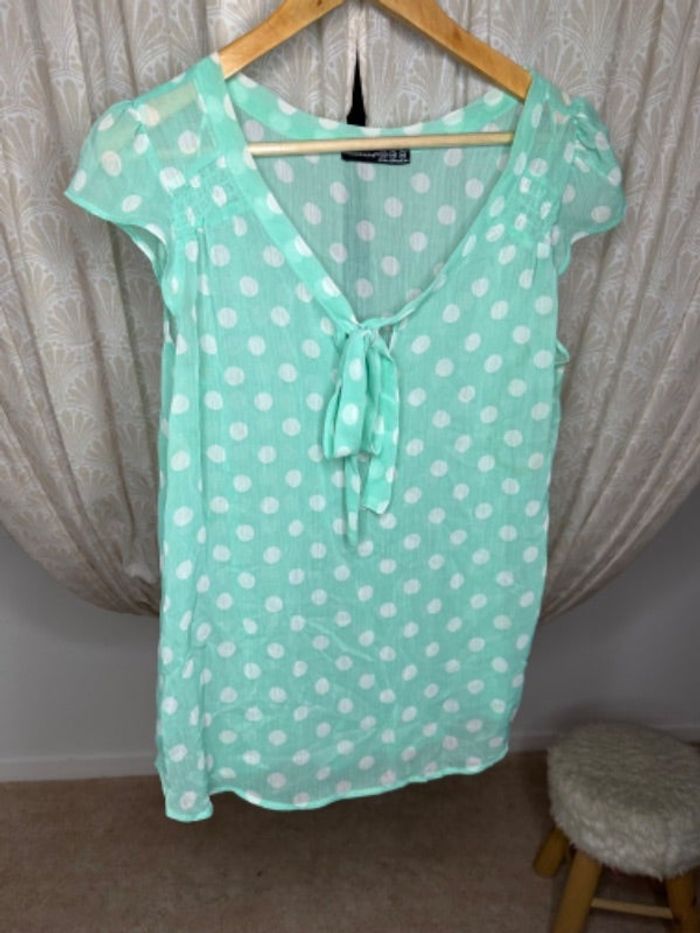 Blouse verte