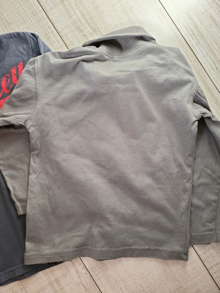Lot polo manches longues/sous-pull 5 ans très bon état - photo numéro 6